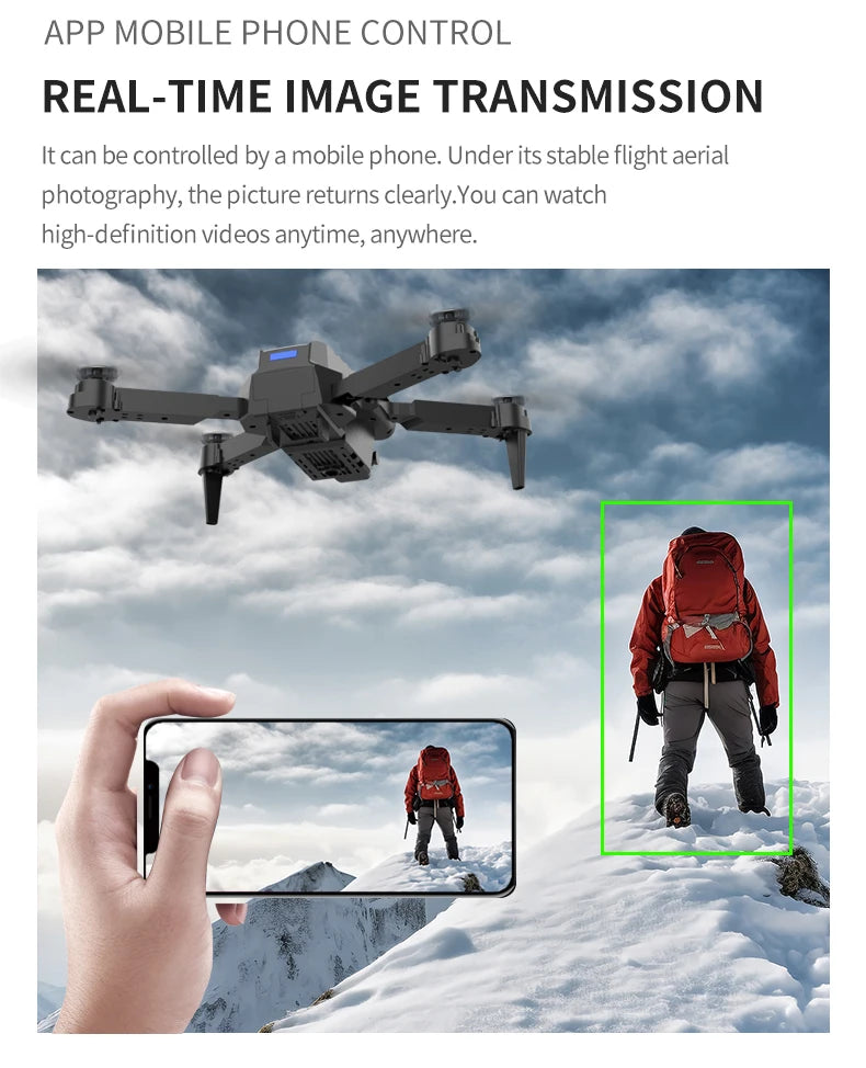 E99 Pro Drone - Four-Axis Remote Control Photography Helicopter - ZOOMNSTORE