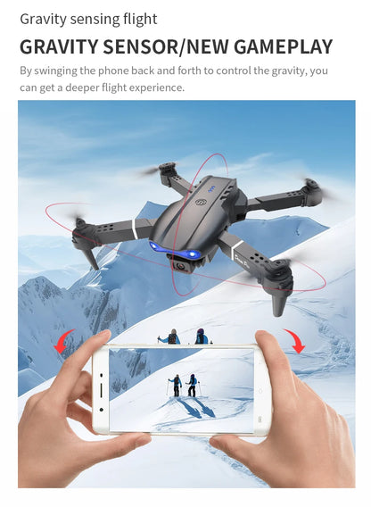 E99 Pro Drone - Four-Axis Remote Control Photography Helicopter - ZOOMNSTORE