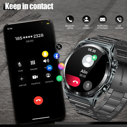 EIGIIS KE6 Smart Watch - AMOLED Waterproof Health Monitor - ZOOMNSTORE
