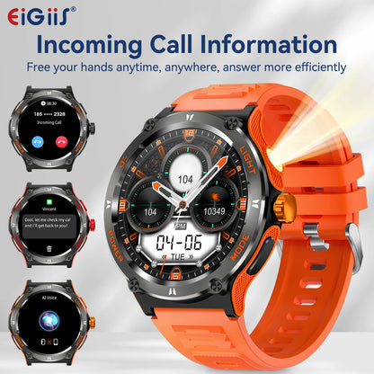 EIGIIS Smart Watch - Waterproof Sport Watch With Heart Rate Monitor & LED Flashlight - ZOOMNSTORE