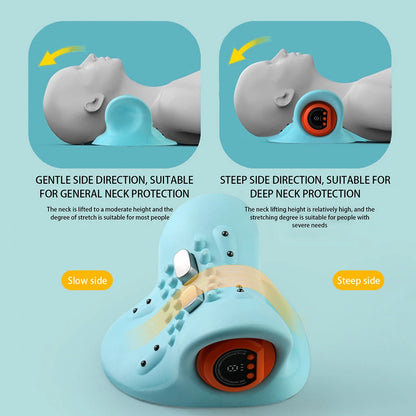 EMS Cervical Spine Pillow – Wireless Electrotherapy Neck Massager for Pain Relief - ZOOMNSTORE