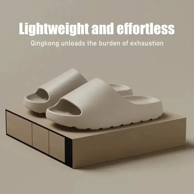 Womens EVA Soft Slippers  Mens Yeezy Slides - Summer Beach Sandals - ZOOMNSTORE
