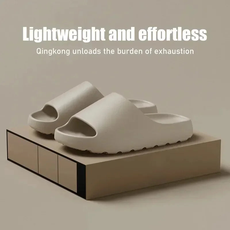 Womens EVA Soft Slippers  Mens Yeezy Slides - Summer Beach Sandals - ZOOMNSTORE