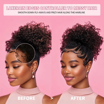 Strong Edge Control Hair Gel - Non-Greasy Long Lasting Styling Wax for All Hair Types - ZOOMNSTORE