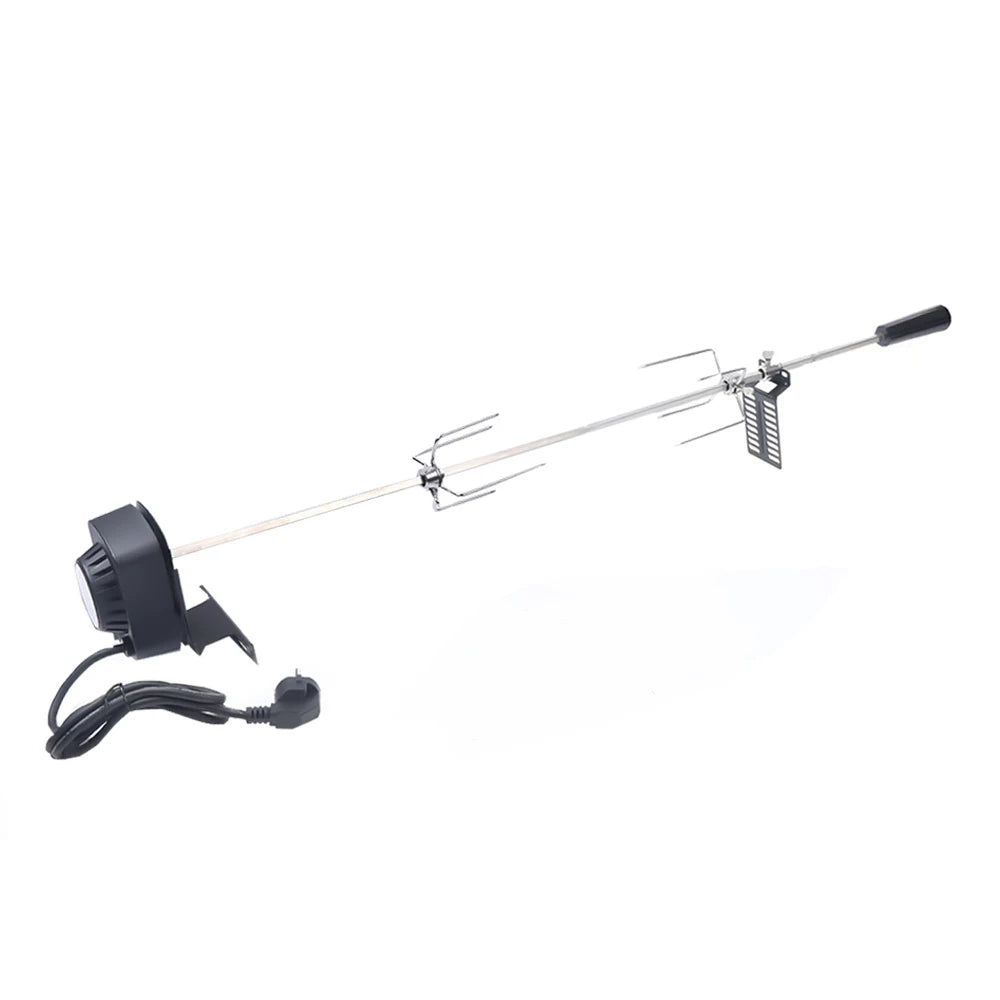 Electric BBQ Grill Rotisserie for Gas Grill – 360° Rotation Outdoor Grilling Kit - ZOOMNSTORE