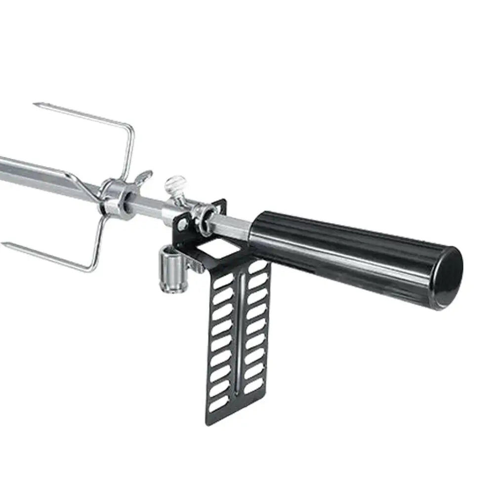 Electric BBQ Grill Rotisserie for Gas Grill – 360° Rotation Outdoor Grilling Kit - ZOOMNSTORE