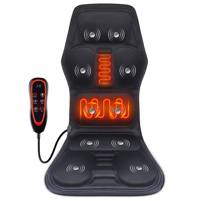 Electric Back Massager | Infrared Massage Cushion - Full Body Massager with Heating - ZOOMNSTORE