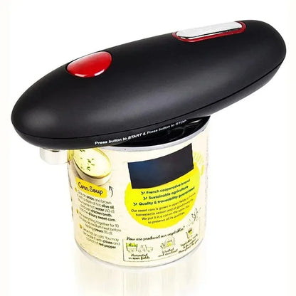 One Touch Can Opener Electric Can Opener Electric Can Opener Automatic Jar Bottle Machine Portable Kitchen Opening Opener Tool - ZOOMNSTORE