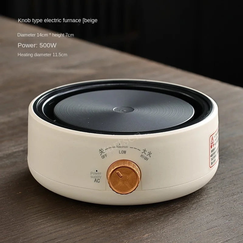 Mini Electric Ceramic Infrared Heater - Countertop Coffee and Water Boiler Induction Cooker - ZOOMNSTORE