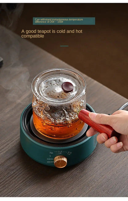 Mini Electric Ceramic Infrared Heater - Countertop Coffee and Water Boiler Induction Cooker - ZOOMNSTORE