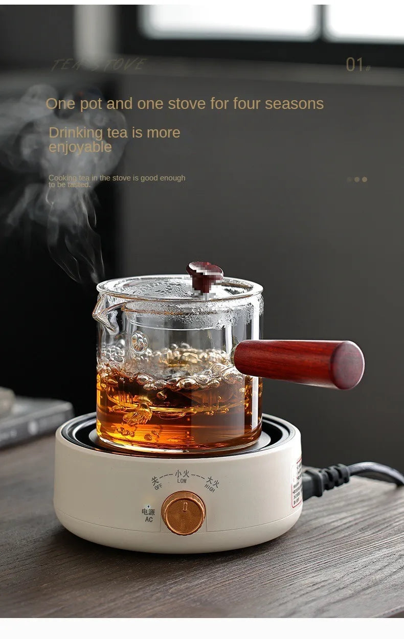 Mini Electric Ceramic Infrared Heater - Countertop Coffee and Water Boiler Induction Cooker - ZOOMNSTORE