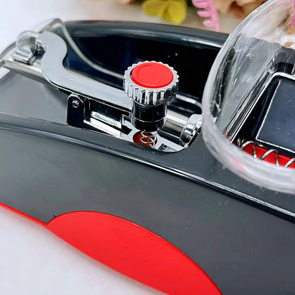 Electric Cigarette Rolling Machine - Automatic Tobacco Winder & Raw Grass Injector - ZOOMNSTORE