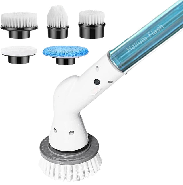 Multipurpose Electric Spin Scrubber - Cordless Cleaning Brush for Kitchen  Bathroom - ZOOMNSTORE