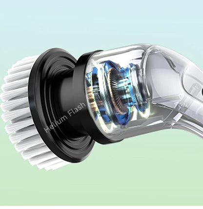 Multipurpose Electric Spin Scrubber - Cordless Cleaning Brush for Kitchen  Bathroom - ZOOMNSTORE