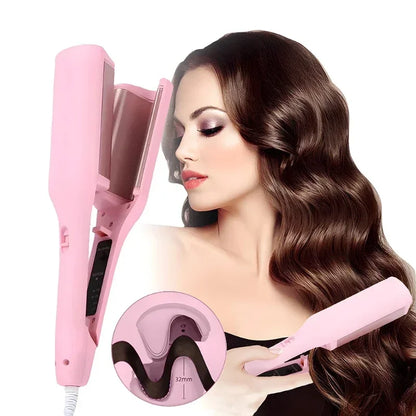 Electric Curling Iron - 32MM Automatic Curling Tool With Thermostatic Control - ZOOMNSTORE