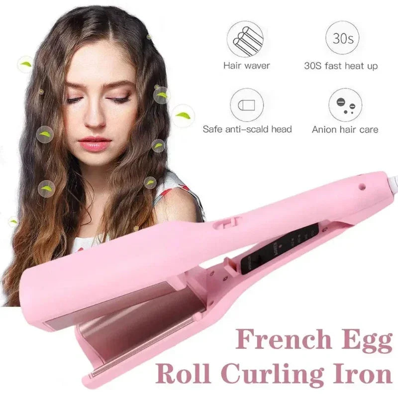 Electric Curling Iron - 32MM Automatic Curling Tool With Thermostatic Control - ZOOMNSTORE