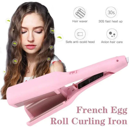 Electric Curling Iron - 32MM Automatic Curling Tool With Thermostatic Control - ZOOMNSTORE