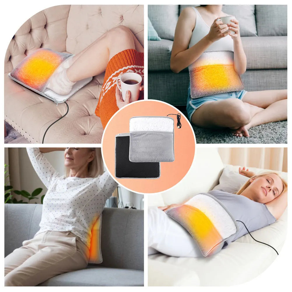 Electric Foot Heating Pad – USB Soft Plush Thermal Blanket & Household Feet Warmer - ZOOMNSTORE