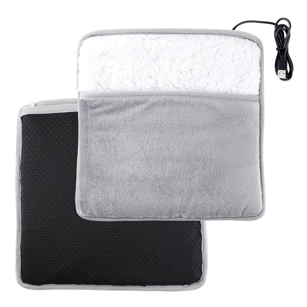 Electric Foot Heating Pad – USB Soft Plush Thermal Blanket & Household Feet Warmer - ZOOMNSTORE