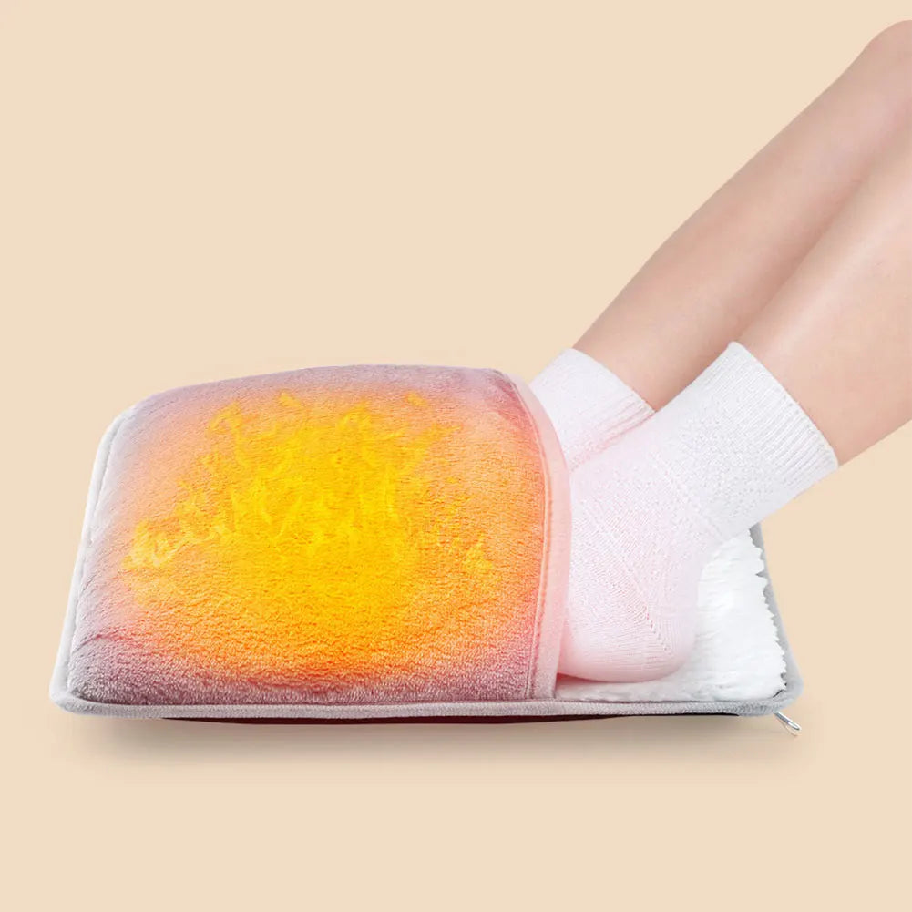 Electric Foot Heating Pad – USB Soft Plush Thermal Blanket & Household Feet Warmer - ZOOMNSTORE