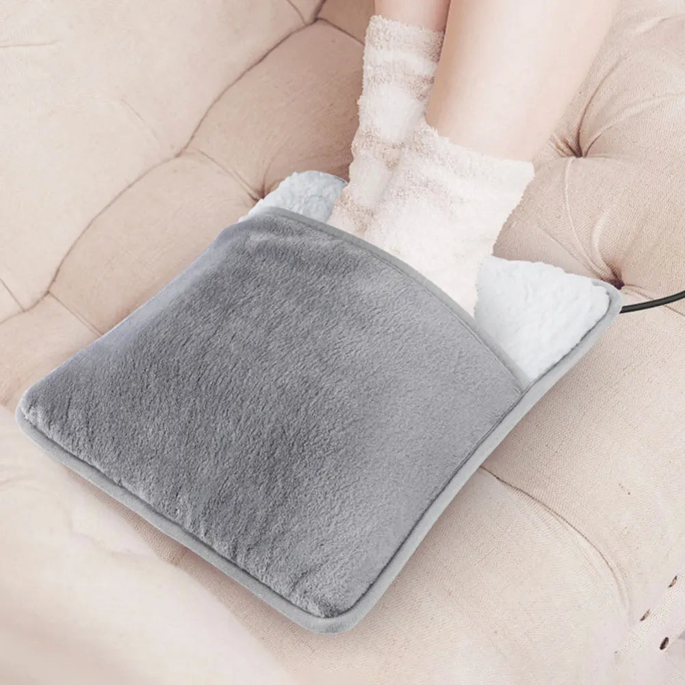 Electric Foot Heating Pad – USB Soft Plush Thermal Blanket & Household Feet Warmer - ZOOMNSTORE