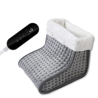 Electric Foot Warmer | 9-Gear Heat Settings, Temperature Control Heater & Washable Soft Plush Foot Heater - ZOOMNSTORE