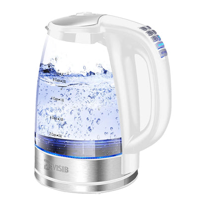 Electric Glass Kettle 2 Liter - Fast Boil, Temperature Control, Keep Warm Function - ZOOMNSTORE
