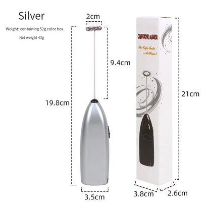 Electric Handheld Whisk – Mini Electric Mixer & Portable Milk Beater for Baking - ZOOMNSTORE