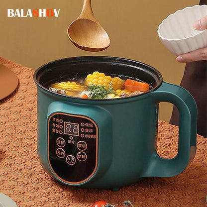 Electric Hot Pot Cooker - Multicooker for Stews Soups Noodles and Eggs - ZOOMNSTORE
