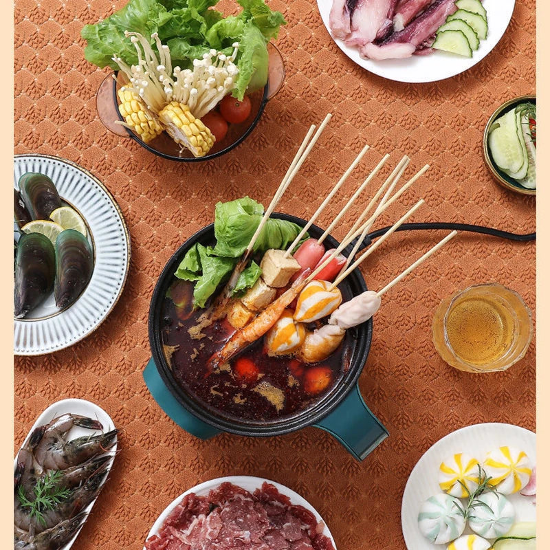 Electric Hot Pot Cooker - Multicooker for Stews Soups Noodles and Eggs - ZOOMNSTORE