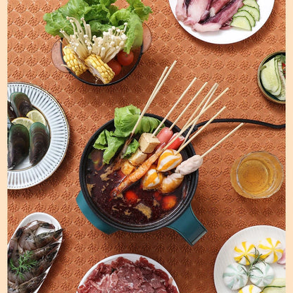 Electric Hot Pot Cooker - Multicooker for Stews Soups Noodles and Eggs - ZOOMNSTORE