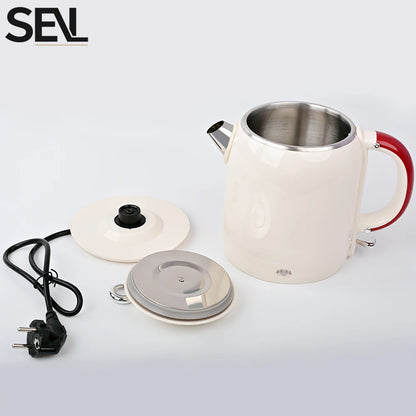 Electric Kettle 1 Liter - Fast Boiling Stainless Steel Kettle With Auto Shut-Off - ZOOMNSTORE