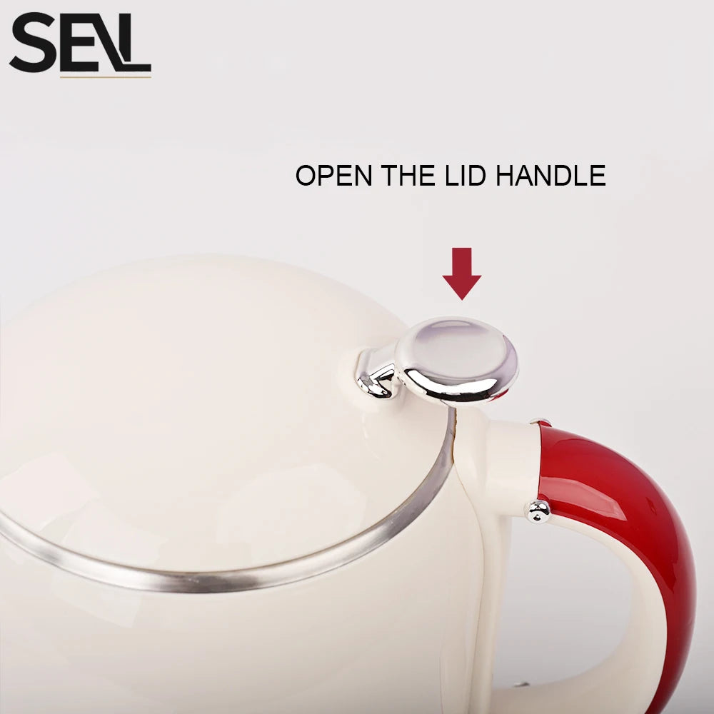 Electric Kettle 1 Liter - Fast Boiling Stainless Steel Kettle With Auto Shut-Off - ZOOMNSTORE