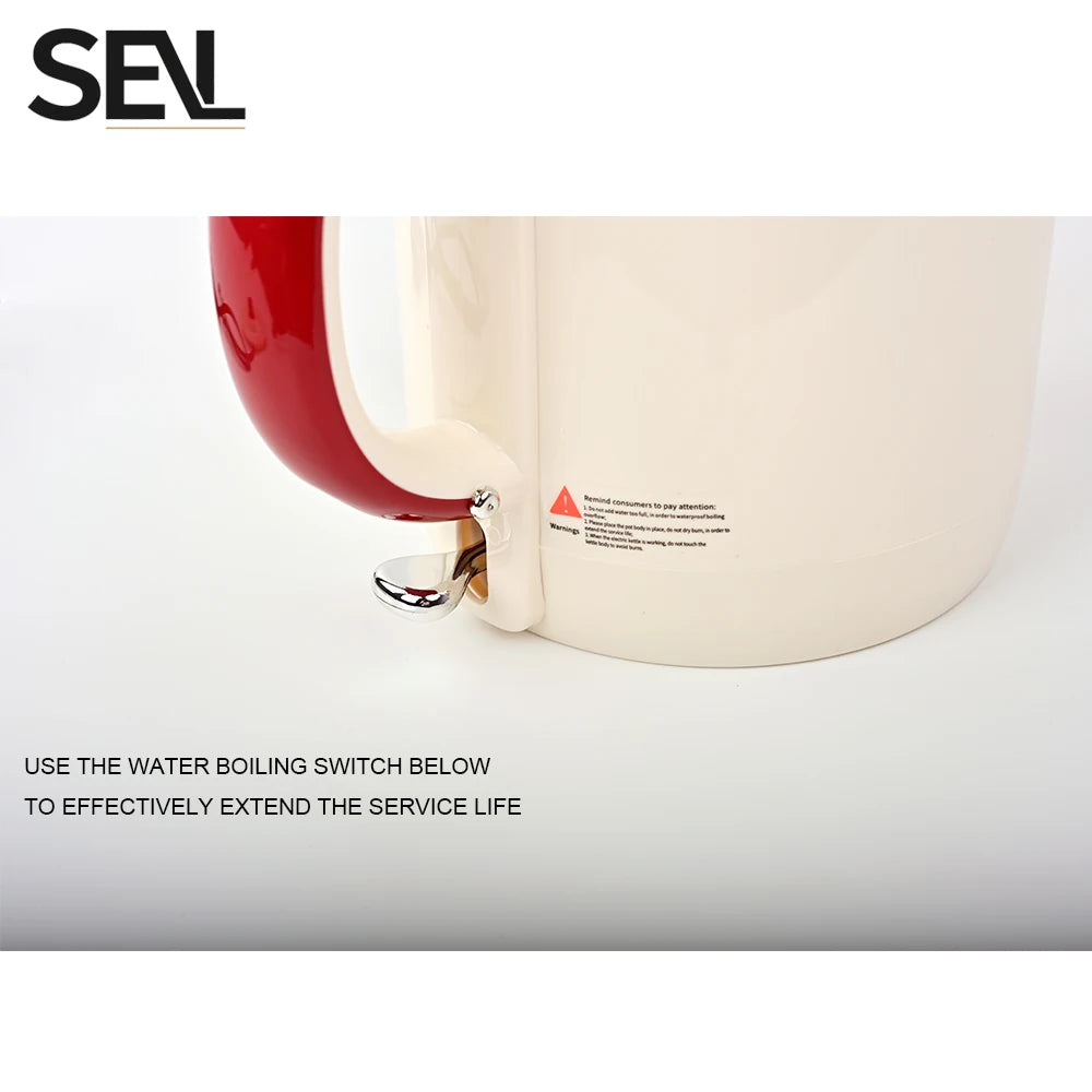 Electric Kettle 1 Liter - Fast Boiling Stainless Steel Kettle With Auto Shut-Off - ZOOMNSTORE