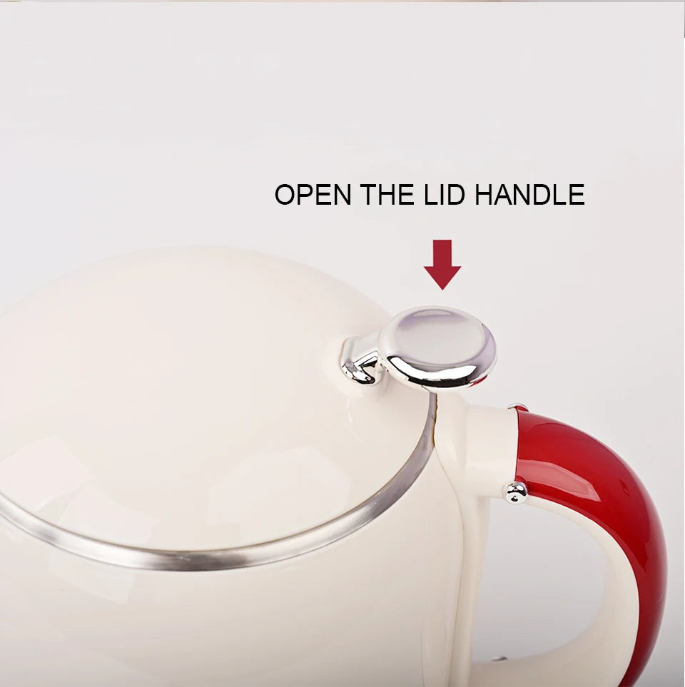 Electric Kettle 1 Liter - Fast Boiling Stainless Steel Kettle With Auto Shut-Off - ZOOMNSTORE