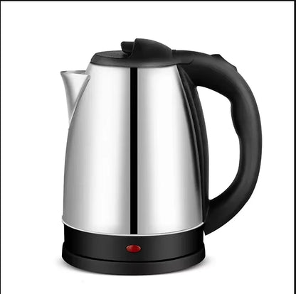 Electric Kettle Stainless Steel 2 Liter - 1500W Fast Boiling Smart Kitchen Appliance - ZOOMNSTORE