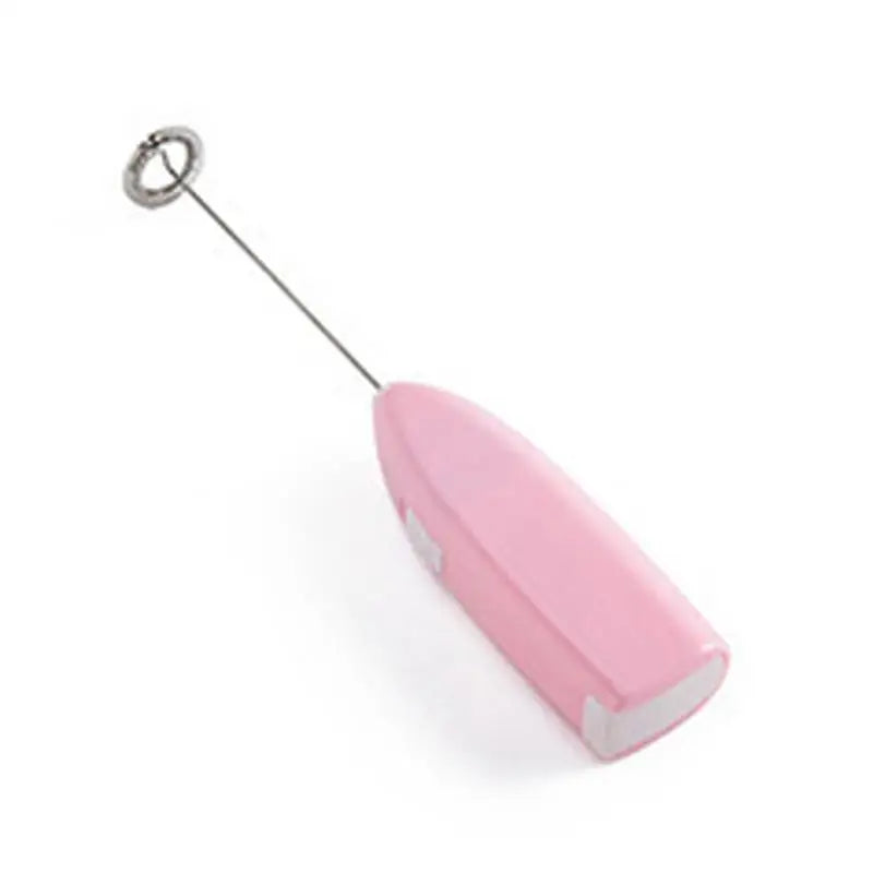 Electric Milk Frother - Battery Powered Handheld Stainless Steel Mini Blender - ZOOMNSTORE