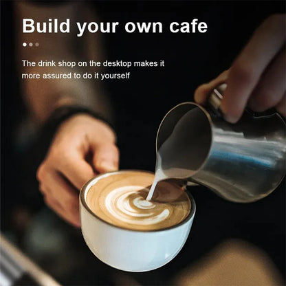 Electric Milk Frother - Rechargeable Stainless Steel Blender 3 Speeds Foam Maker - ZOOMNSTORE