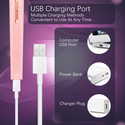Electric Nail Drill – Portable Manicure Set with USB Charge | Adjustable Speed Gel Polisher - ZOOMNSTORE