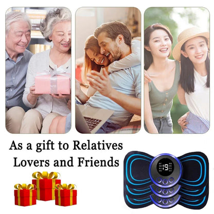 Electric Pulse Neck Massager - 8 Modes, 19 Gears Portable Muscle Relief Device - ZOOMNSTORE