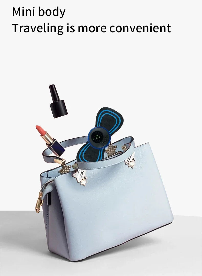 Electric Pulse Neck Massager - 8 Modes, 19 Gears Portable Muscle Relief Device - ZOOMNSTORE