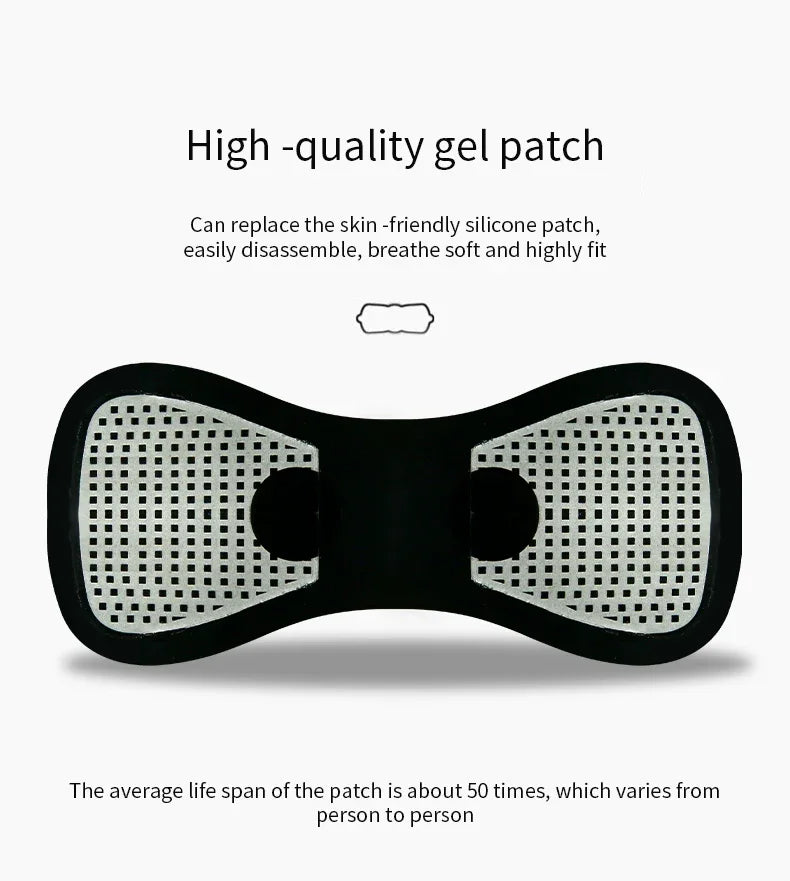 Electric Pulse Neck Massager - 8 Modes, 19 Gears Portable Muscle Relief Device - ZOOMNSTORE