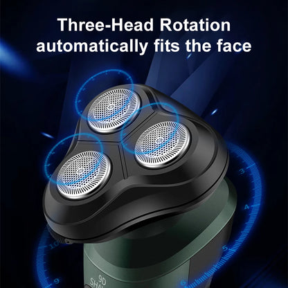 9D Electric Shaver - USB Rechargeable High-Power Washable Beard Trimmer - ZOOMNSTORE