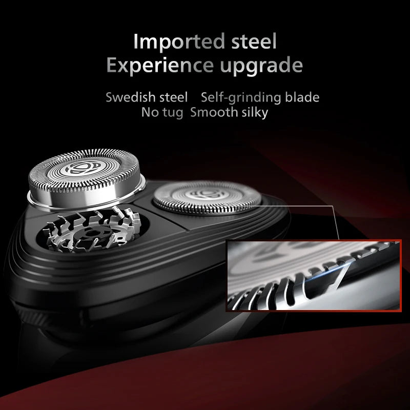 Philips S1113 Electric Shaver - USB Rechargeable Stainless Steel Razor with PowerCut Blades - ZOOMNSTORE