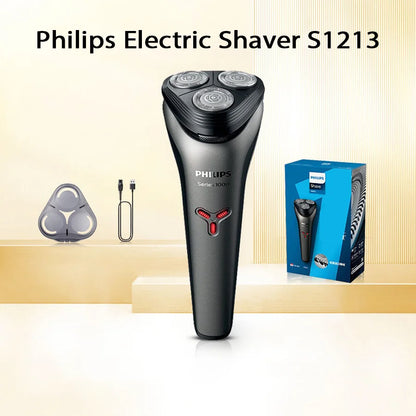 Philips S1113 Electric Shaver - USB Rechargeable Stainless Steel Razor with PowerCut Blades - ZOOMNSTORE