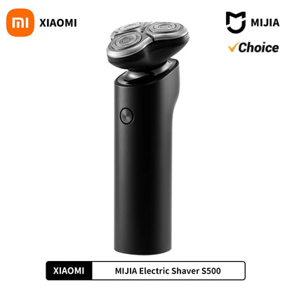 XIAOMI MIJIA S500 Electric Shaver - WetDry Triple Blade Mens Razor - ZOOMNSTORE
