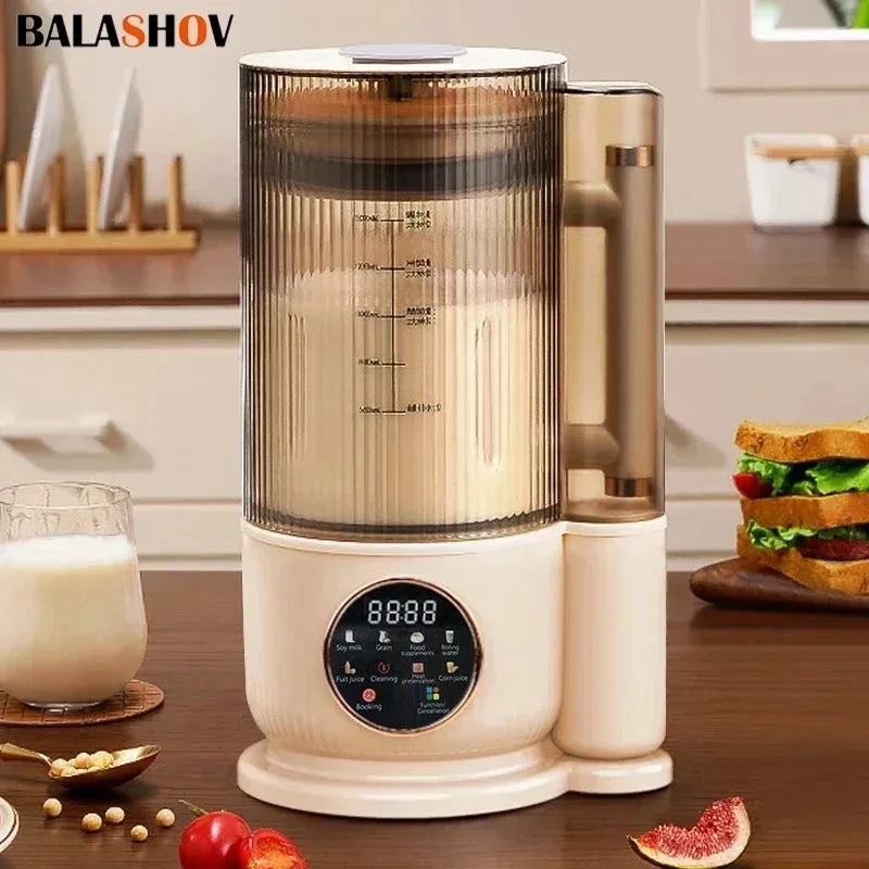 Electric Soy Milk Maker - 1500ML Automatic Blender  Juicer - ZOOMNSTORE