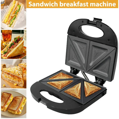 Electric Waffle Maker – Professional 2 Slice Non-Stick Breakfast Machine - ZOOMNSTORE
