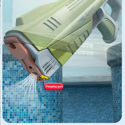 Electric Water Gun - 43cm Portable Summer Toy for Kids - ZOOMNSTORE