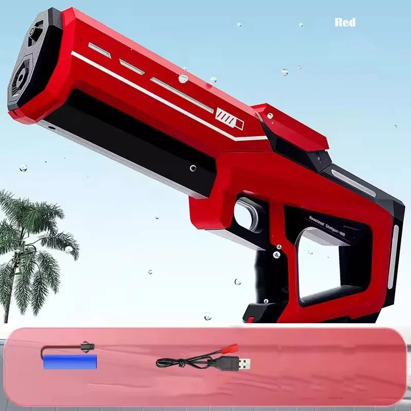 Electric Water Gun - 43cm Portable Summer Toy for Kids - ZOOMNSTORE